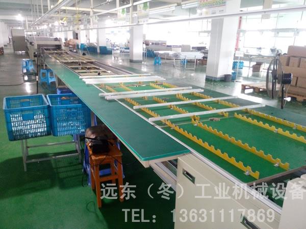 日光灯组装线操作